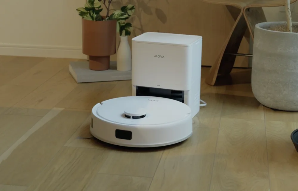 MOVA E20 眠ら Plus】 ロボット掃除機 ｜水拭き対応・自動ゴミ収集